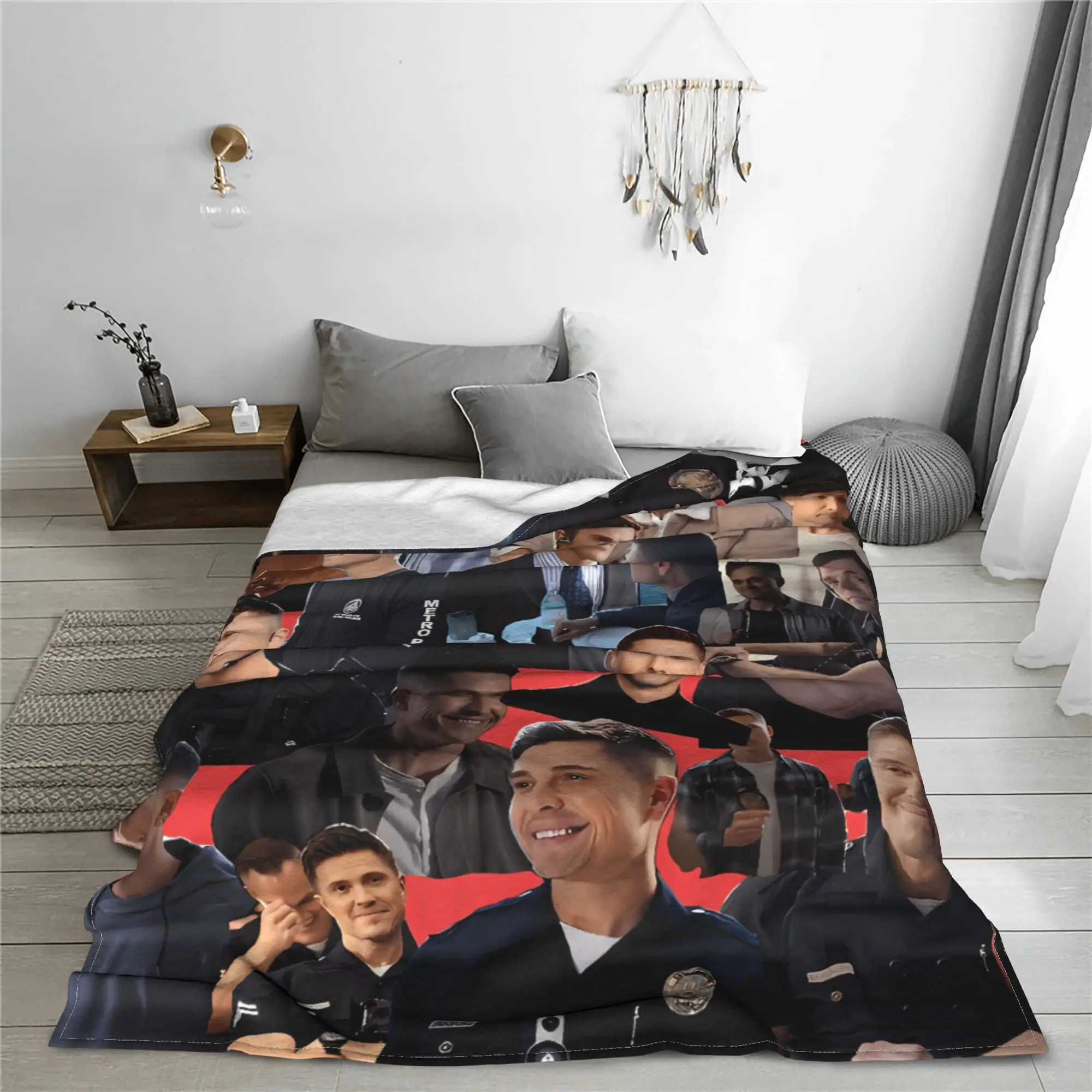 تيم برادفورد المسلسل التلفزيوني الفانيلا بطانية الخريف الدافئة لينة رمي بطانية للفتيات الفتيان الأريكة كرسي المفرش أريكة غطاء سرير