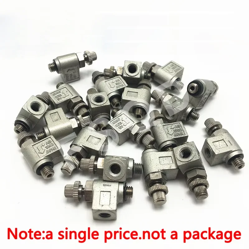 

AS1200F-M5 Оригинальный регулирующий клапан, соединительный фитинг серии AS, пневматические компоненты, пневмоинструменты