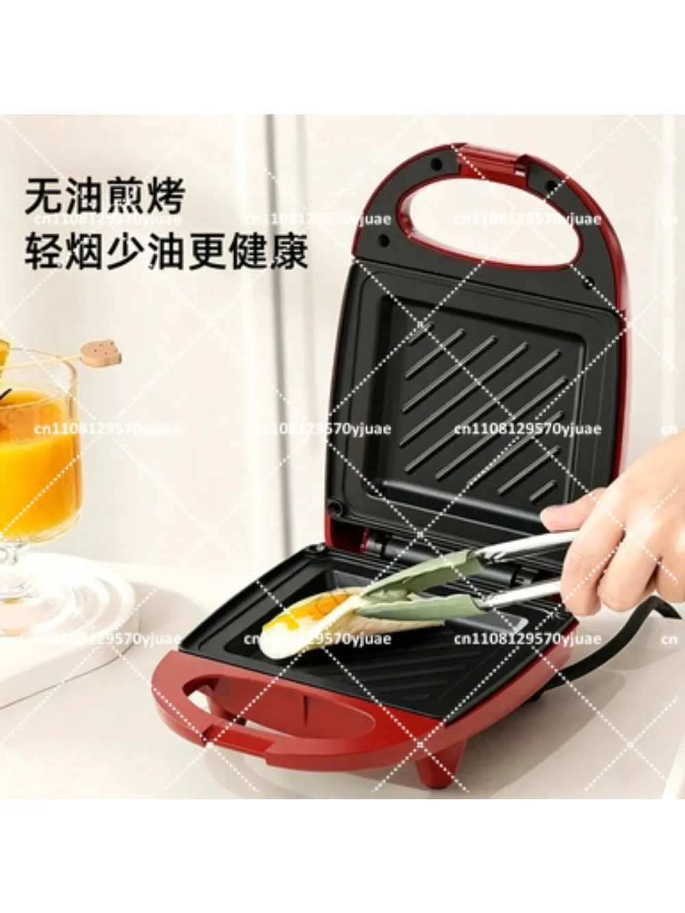 Mini Sandwich Toaster, Multifunctional Breakfast Maker for Home Kitchen Use