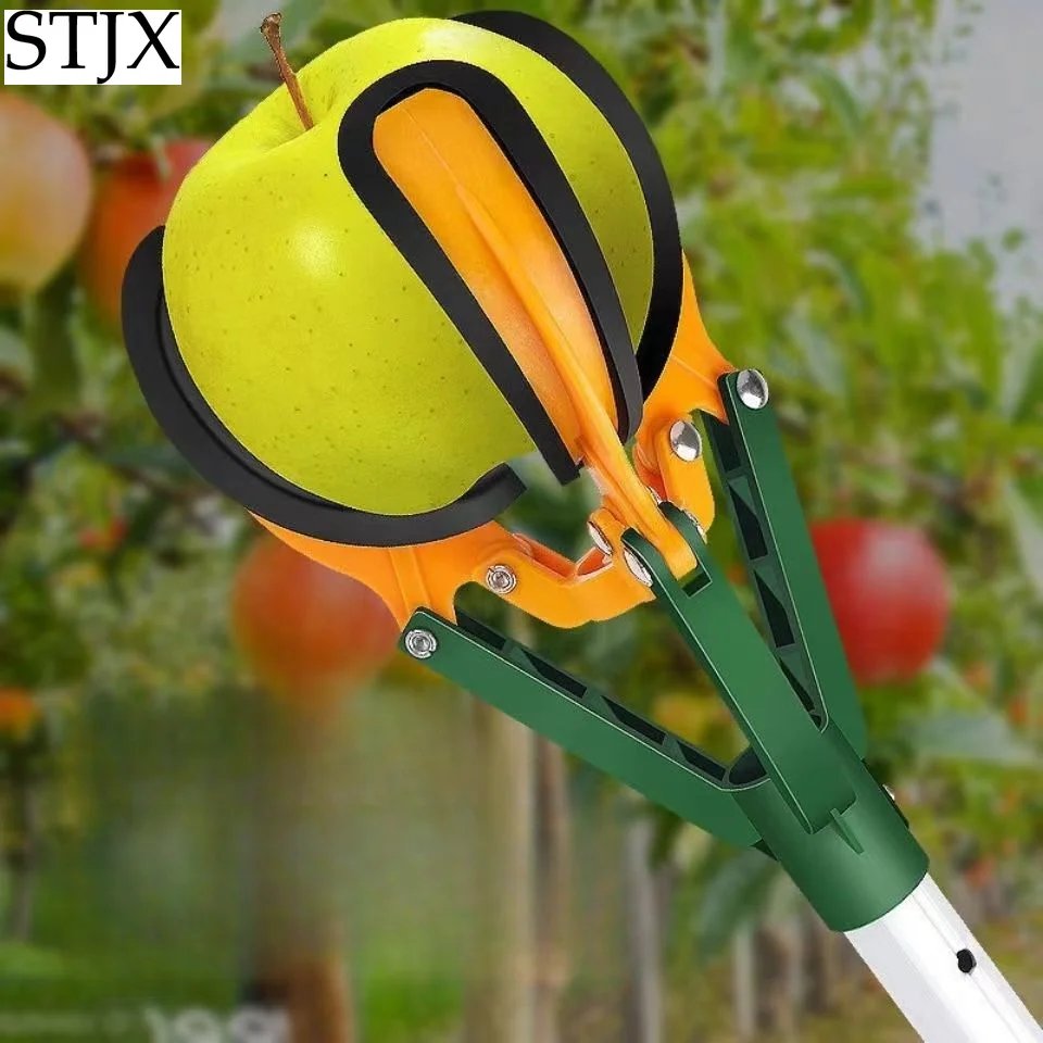 The new three-claw fruit picking artifact high-altitude fruit picking device picks persimmons and picks fruits with three grasps