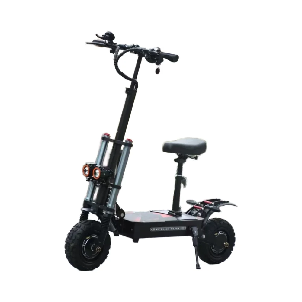 2024 T88PLUS China warehouse new 11-inch off-road electric scooter adult maximum speed 80km/h off-road electric scooter