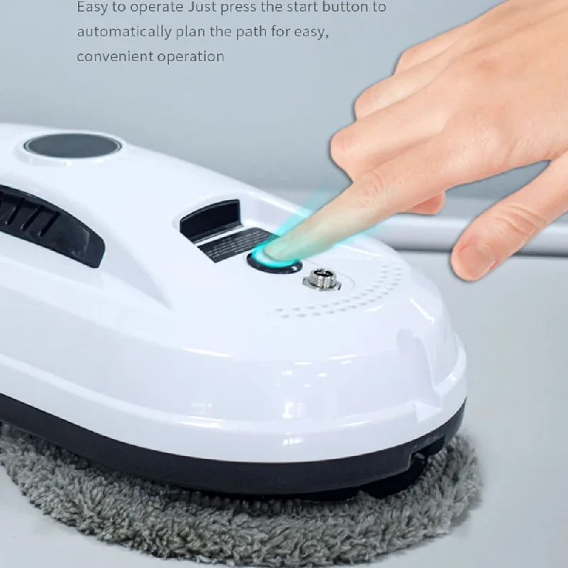 Window Cleaner Robot Smart Glass Cleaning Robot Remote Control Automatic Window Cleaning Washer Robot for Windows Tiles Ceiling view 5