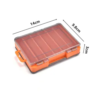 Doppelseitiges Angelgetriebe, Schichtisolierung, 12 Gitter, Fischereiköder, Hakenwerkzeug, Zubehör, effiziente Speicherung 8 Hauptverkäufe CAIXA für Fischereidraht - №8