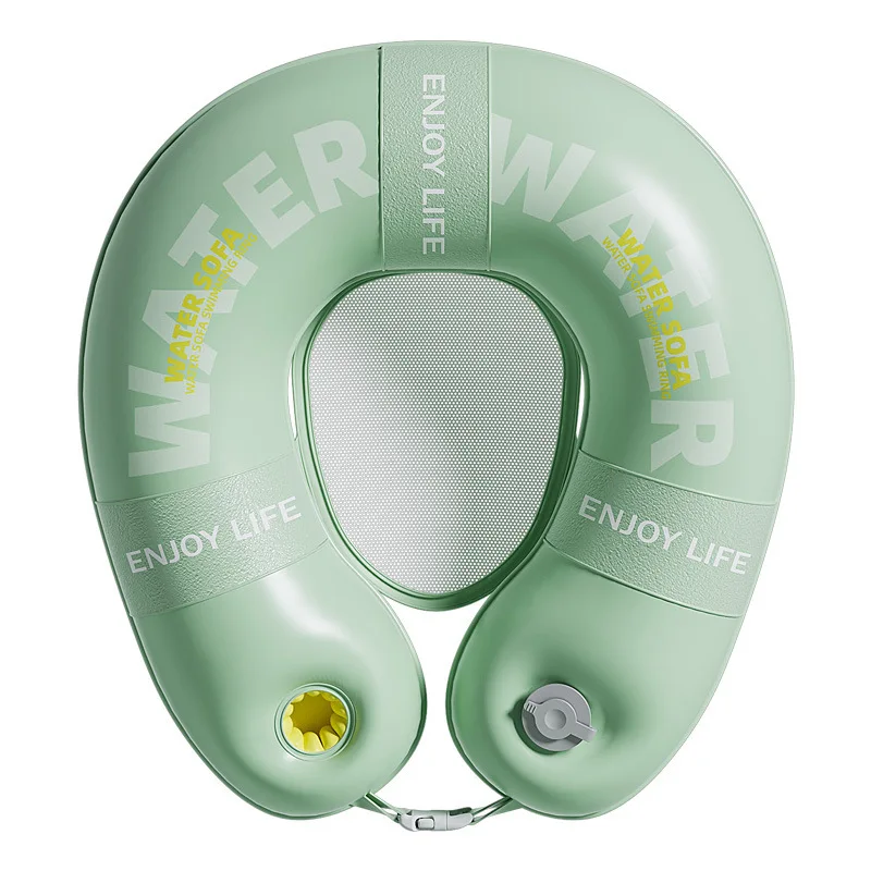 U Shape Press Inflatable Hammock Thick PVC Adult Water Sofa Float Mattress Outdoor Pool Lake Beach Floating Entertainment Toy view 2