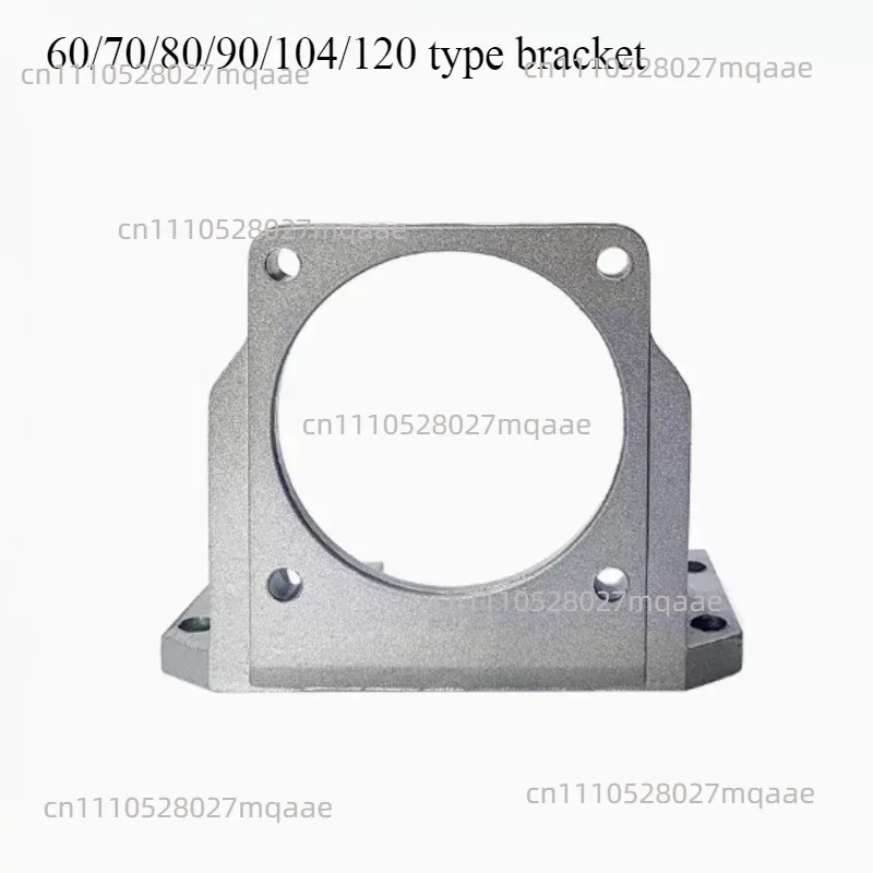 1PCS Motor Fixing Bracket for Mounting Motor Support Base 60/70/80/90/104/120 Type Bracket Aluminium Alloy 4-Hole Base Support
