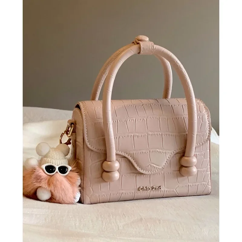 Cream Macaron Handbag for Women