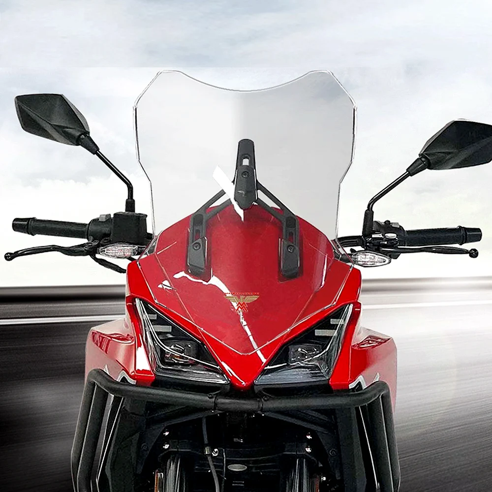 

For Moto Morini X-CAPE 650 X-CAPE650 modified windshield raised and widened wind deflector chest guard accessories