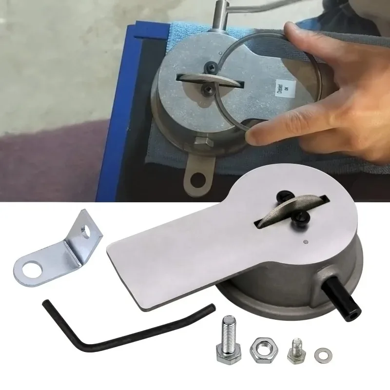 Piston Ring Slot Filer Tool Lightweight Universal Piston Ring Cutting Machine Manual Cutting Wheel Filing Tool for Workbench Use