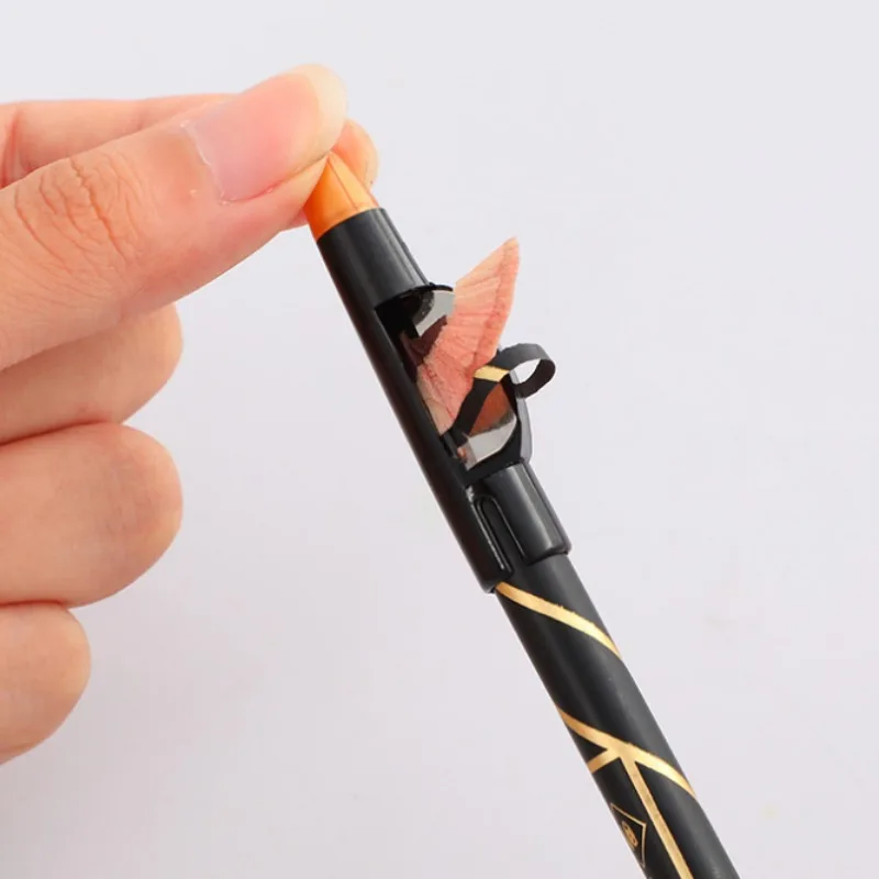 Hard Core Eyebrow Pencil Waterproof Cosmetic Eye Brow Long-Lasting Durable Ecological Eyebrow Pencils With Brush Sharpener