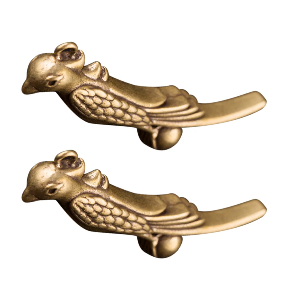 

2 шт., медная подвеска с попугаем для жонглирования, автомобильная сумка, брелок для ключей, декор, подарок, медный кулон, подвески, аксессуары