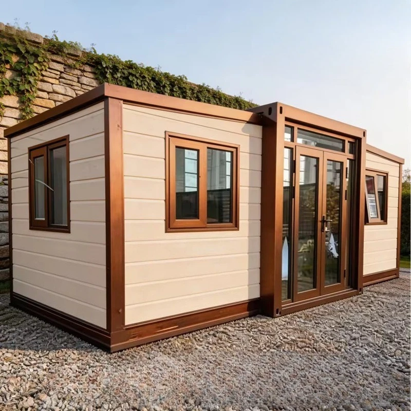 Prefab Restaurant bar Tiny Home Mobile Outdoor 20ft 40ft Prefabricated Apple Cabin Capsule House Coffee Shop