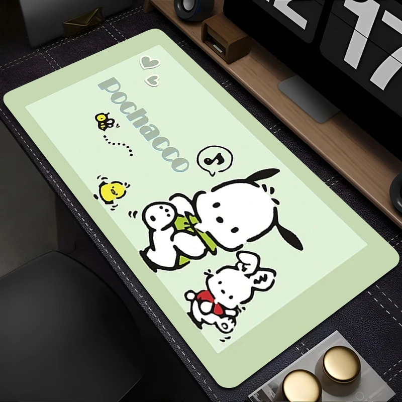 

Mouse Pad PC Accessories Keyboard Pad Office Desk Mat Anime HD Mousepad Natural Rubber Anti Slip Gaming P-pochacco Extended Pad