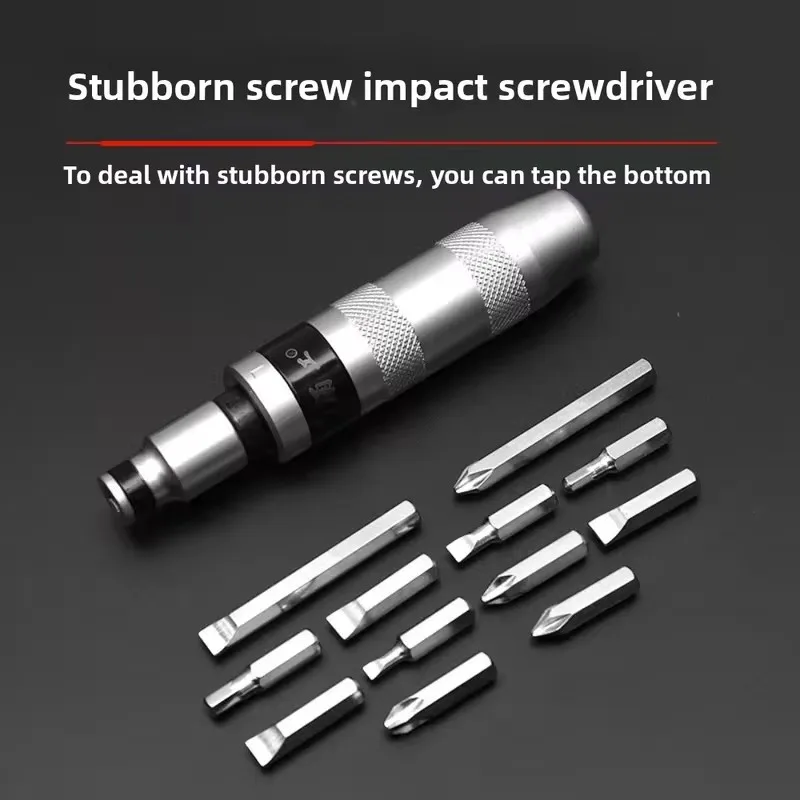 13-PC Heavy-Duty Screw Extractor Set for Removing Rusted and Jammed Screws in Repair Work