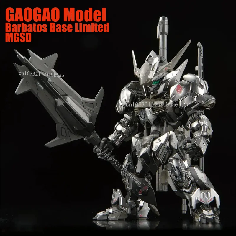 

GAOGAO Model Barbatos MGSD Base Limited Iron Blooded Coating Assembly Model Kit Action Figures Toy Robot Model Mecha Gifts