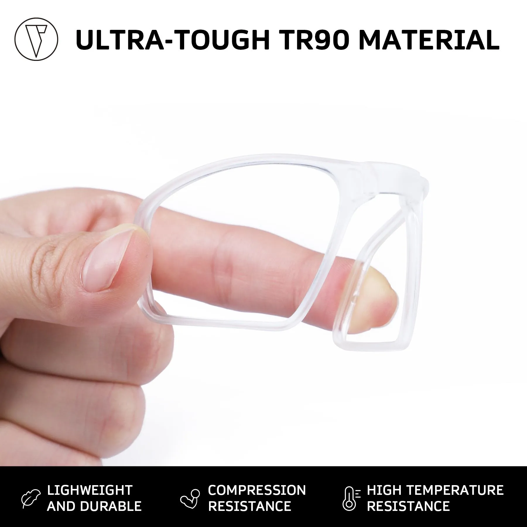 مشبك وصفة طبية من ONDEX وعدسات طبية مخصصة لنظارات Oakley RadarLock Series الشمسية