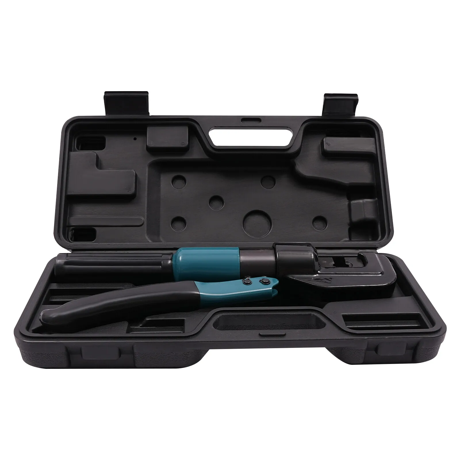 المكشكش اليد الهيدروليكي 10 مللي متر/0.39in السكتة الدماغية العقص أداة سلك العقص أداة مع 1 زوج يموت 1/8''