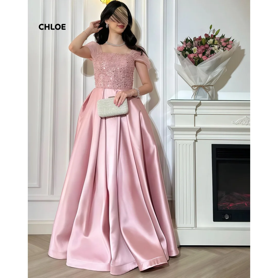 

Line A Robe De Cocktail Femme Square Leader Элегантные вечерние платья для особых случаев Вечернее платье на заказ Роскошное 2023