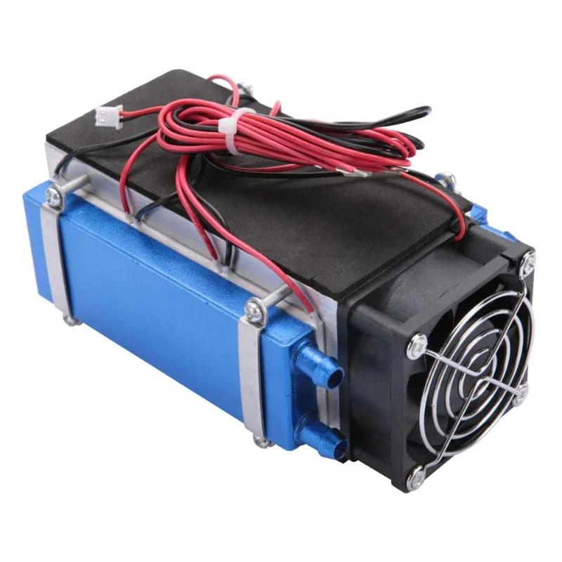 

DIY 12V 420W 6-piece semiconductor refrigeration cooling device, thermoelectric cooler, high cooling efficiency for air