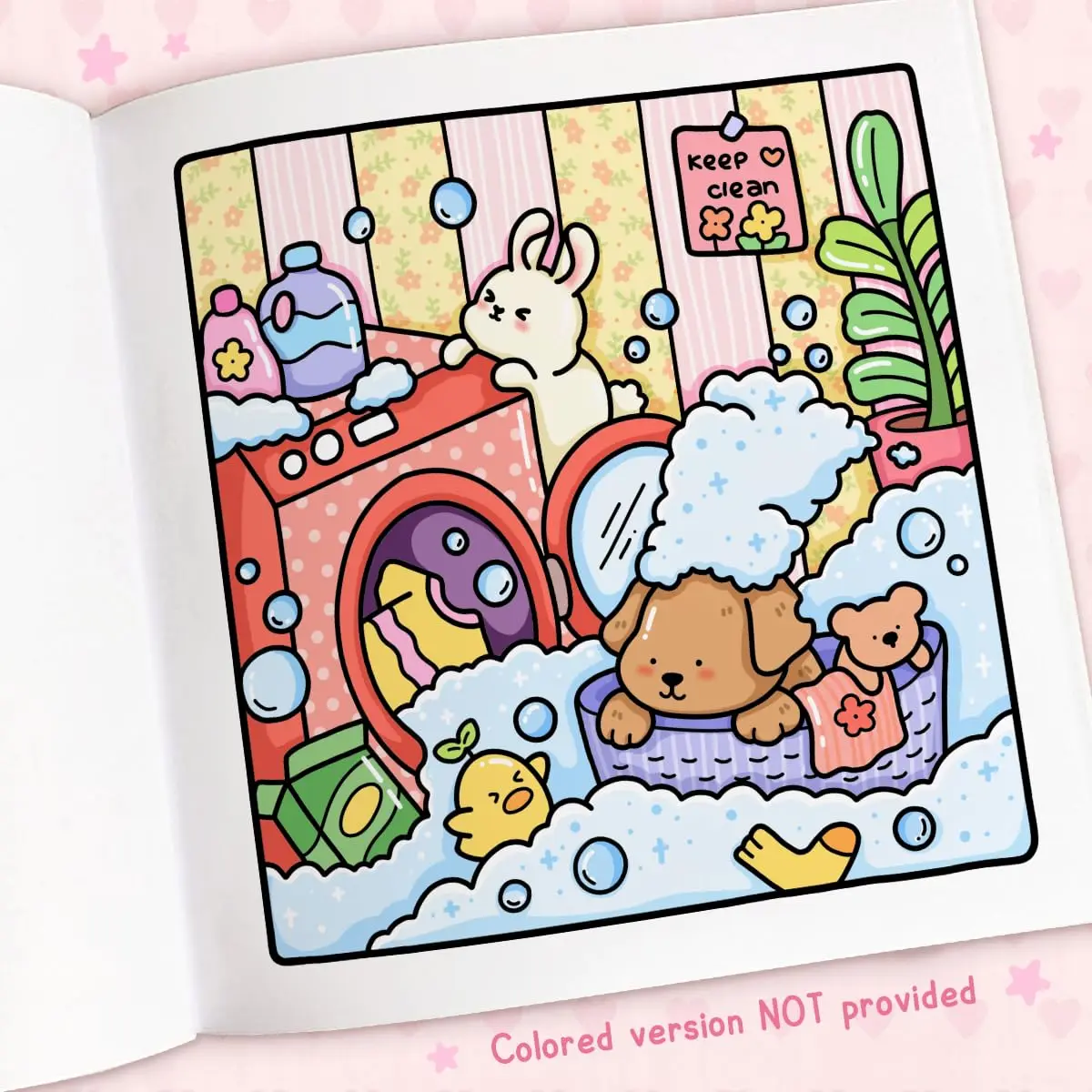 Bview Art Cozy Cuties: كتاب تلوين للبالغين والأطفال (تلوين المساحات المريحة)