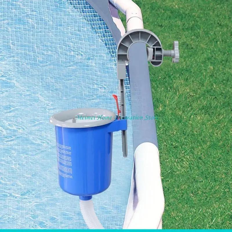 H7BF Automatic Surfacing Skimmer For Swimming Pool Adjustable Mounting Bracket