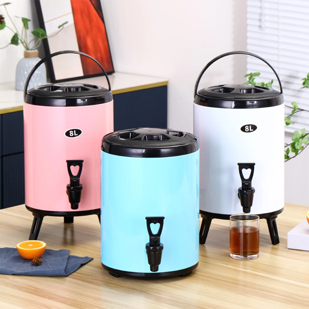 Milk Bucket Storage Bin For Convenient And Hygienic Milk Storage Wide Application Bubble Tea Barrels Matte Black