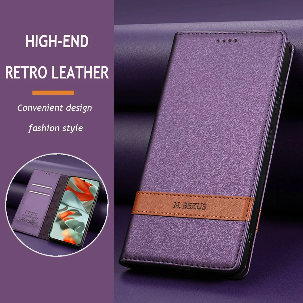 A57 A37 A36 A56 A55 A54 5G Luxury Case Leather Wallet Etui for Samsung Galaxy A18 A17 A16 A15 A14 A24 A25 A26 A35 A34 Flip Cover