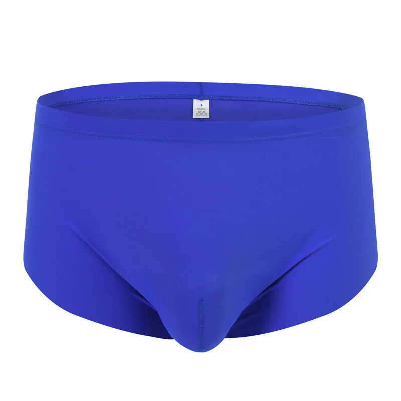 

Мужские повседневные трусы-боксеры Aro из прозрачного ледяного шелка, однотонные, тонкие, прозрачные, сексуальные, быстросохнущие, спортивные, удобные для ежедневной носки