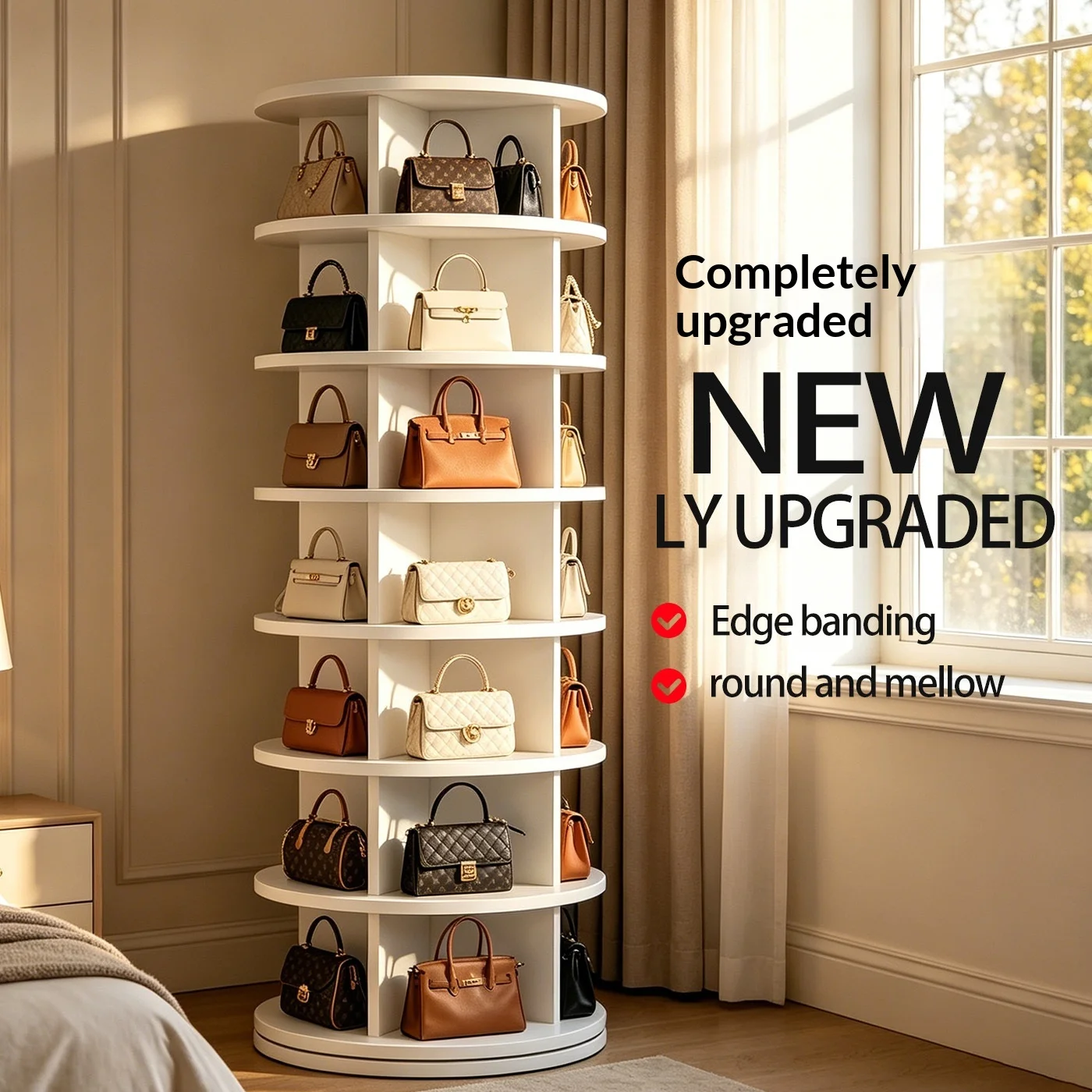 360 Rotating Modern Shoe Rack  - đánh giá và giá Home Gym China