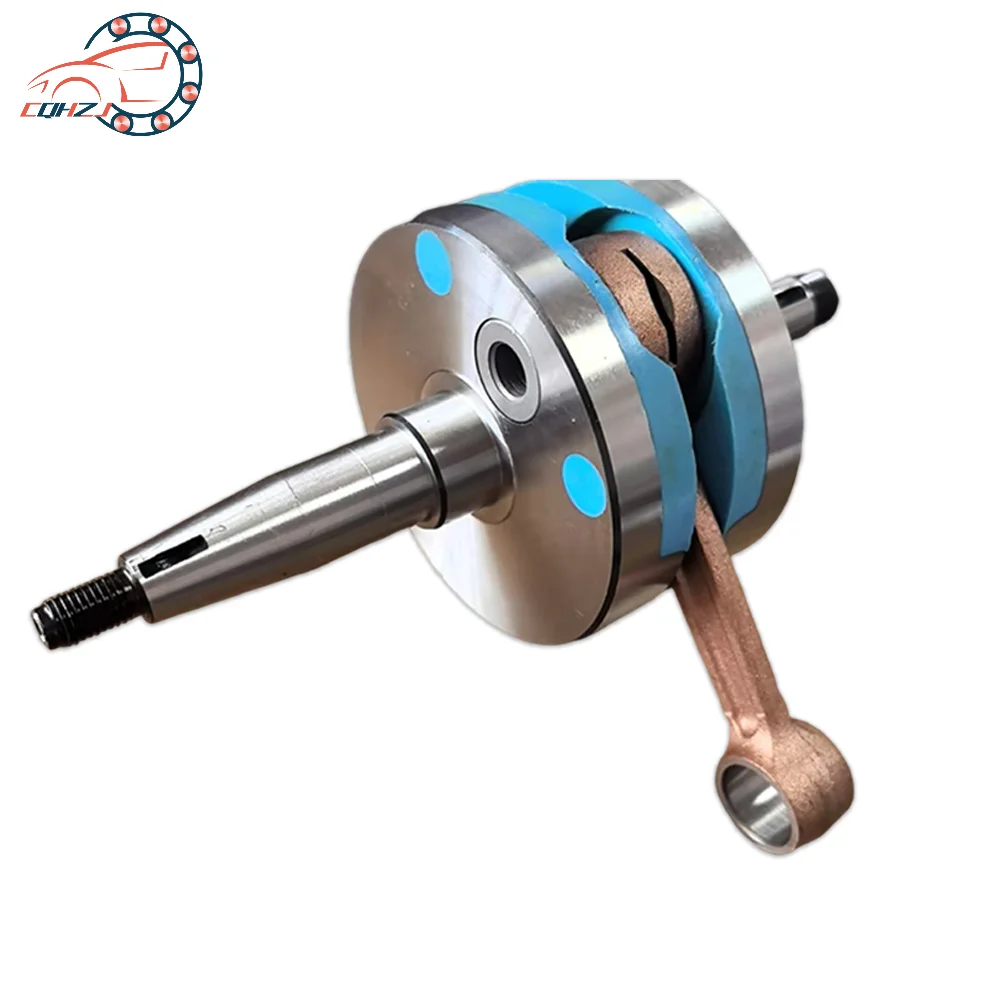 CQHZJ Motorcycle AX115 Racing Crankshafts High-Performance Reinforced AX115 Crankshaft For SUZUKI AX115 Modified Crank Shaft