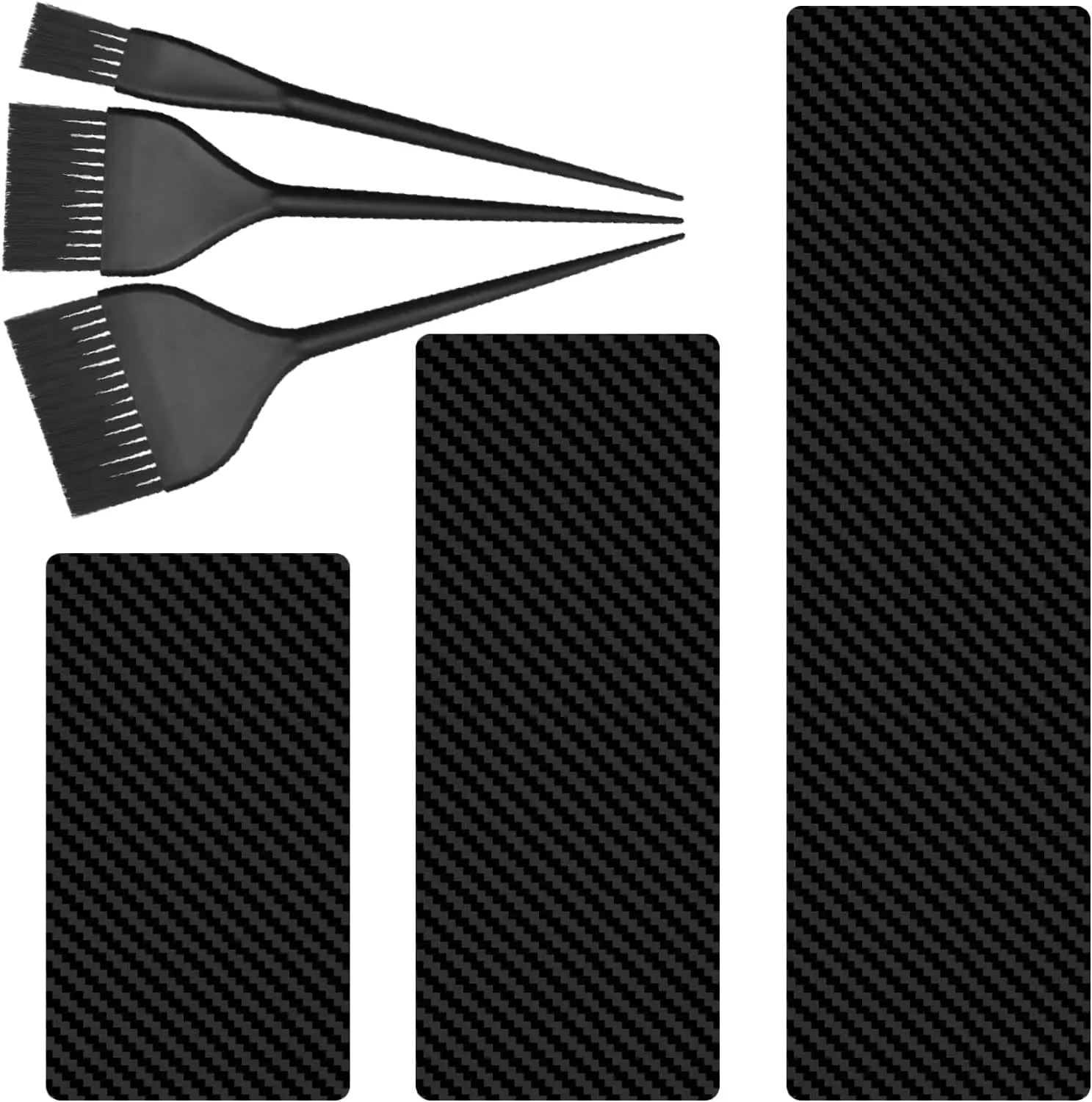 Dye Boards Color Brushes Set 6Pcs for Balayage Highlighting Salon Professionals & Home Users Professional Hair Color Tools