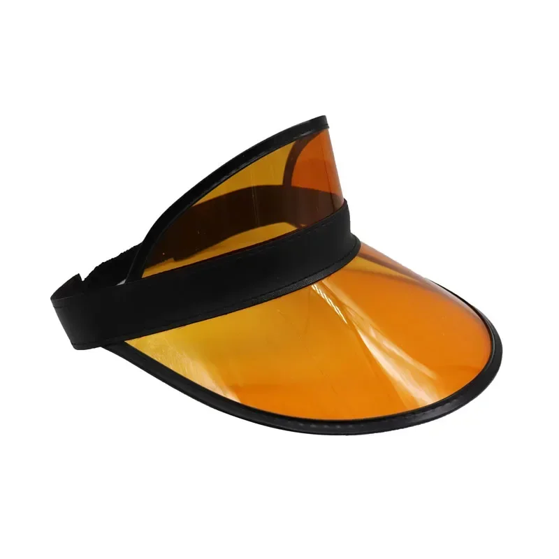 

Outdoor Casual Fashion Sports Golf Caps for Woman Plastic Visor Cap Beach UV Protection Sunshade Visor Sun Empty Top Hats