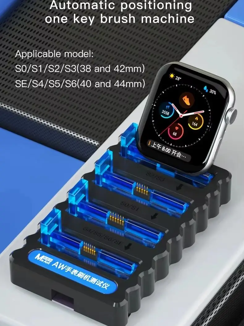 MaAnt AW AWRT IBUS Adapter Restor Tool for Apple Watch S0 S1 S2 S3 S4 S5 S6 SE Restoring iWatch Test Stand Repair Tool