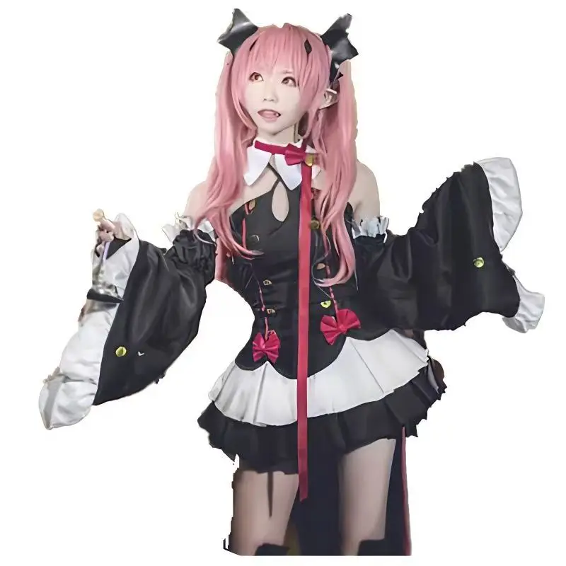 ฮาโลวีนเครื่องแต่งกาย Seraph of the End Krul Tepes Vampire Queen คอสเพลย์ชุด
