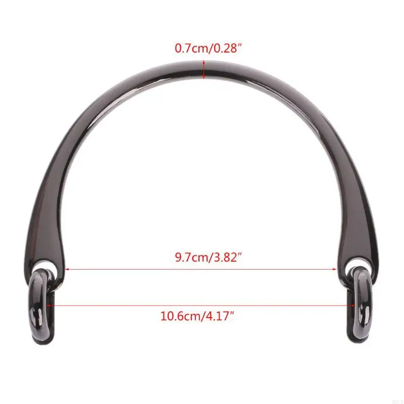 D0UD 1PC 합금 가방 핸드 크래프트 핸드백 어깨 가방 부품 및 액세서리 용 핸들