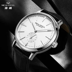 Seagull Men Watch Casual Mechanical Automatic Sapphire 40mm Business Wristwatch Luxury Classic Watches 50M Waterproof reloj 6075