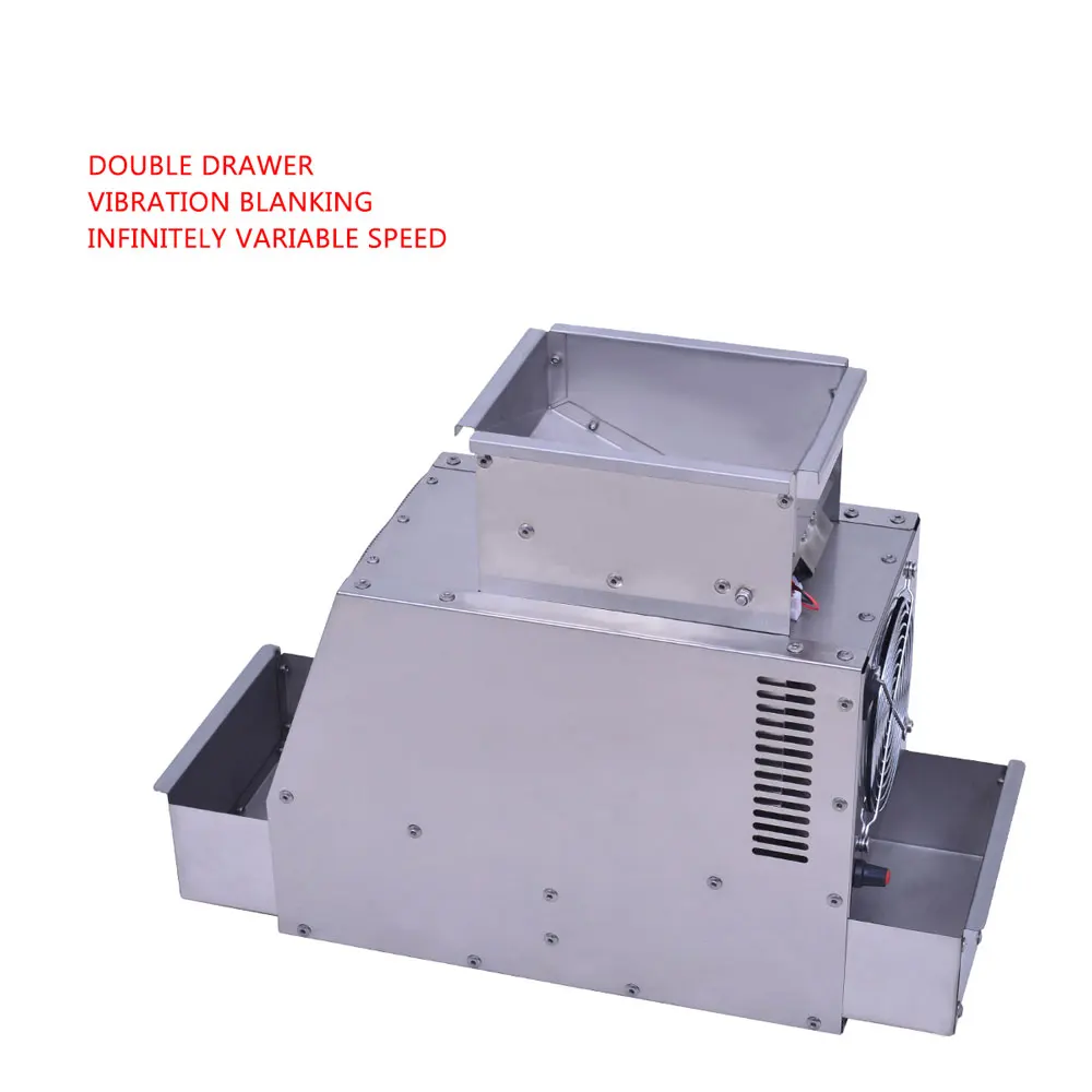 Grain Winnowing Machine Bird Feed Food Electric Grain Sieve Sift Thrower Shell Separator Screening Machine Electric Wind Sheller