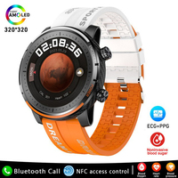 For ZTE Nubia Red Magic 7 Pro Motorola Moto G8 Wireless Charging Smartwatch Bluetooth Calls Watches Men Women Fitness Bracelet