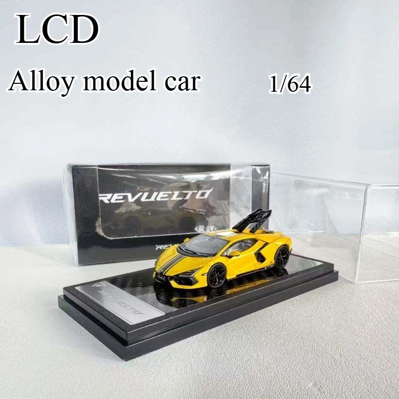 

Jiu Zhou Exhibition Limited Edition LCD 1:64 Revuelto Alloy Miniature Car Model Collectible Toy Car Boys' Gift