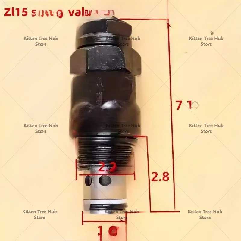 ZL-15/20 Threaded Relief Valve - Electromagnetic Reversing with Integrated Throttle Control
