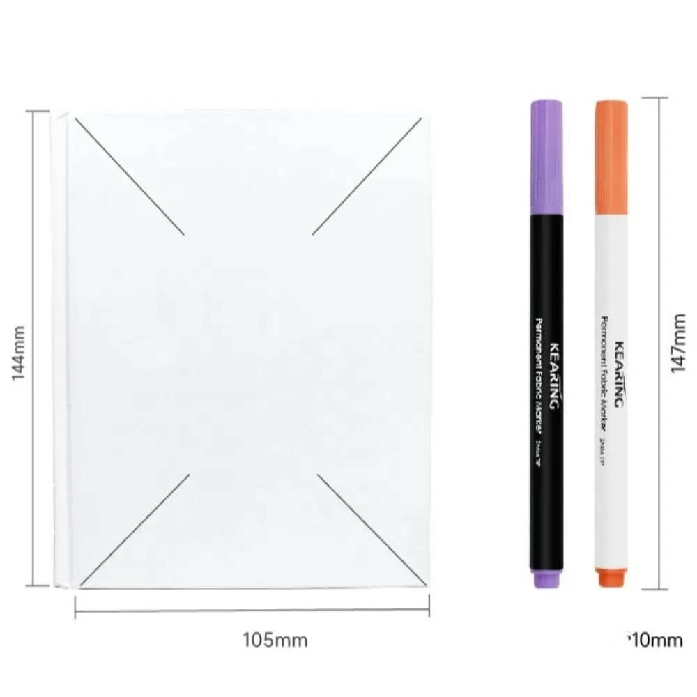 Waterproof Permanent Fabric Markers Drawing Colorfast Fabric Textile Marker Pen Indelible Painting Permanent Color Pen