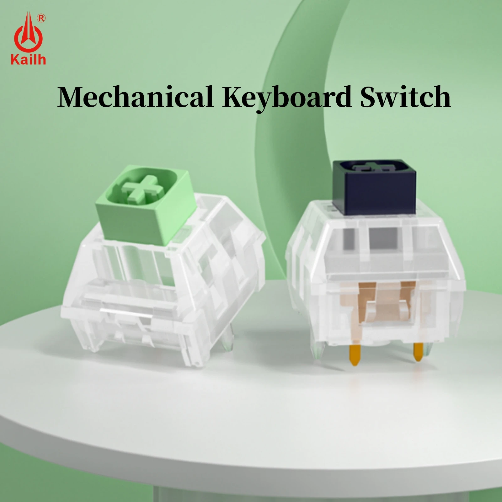 Kailh Box Navy Blue Jade Keyboard Switch Heavy Handfeel 3 pins IP56 Water-proof Compatible Cherry MX Switches Clicky