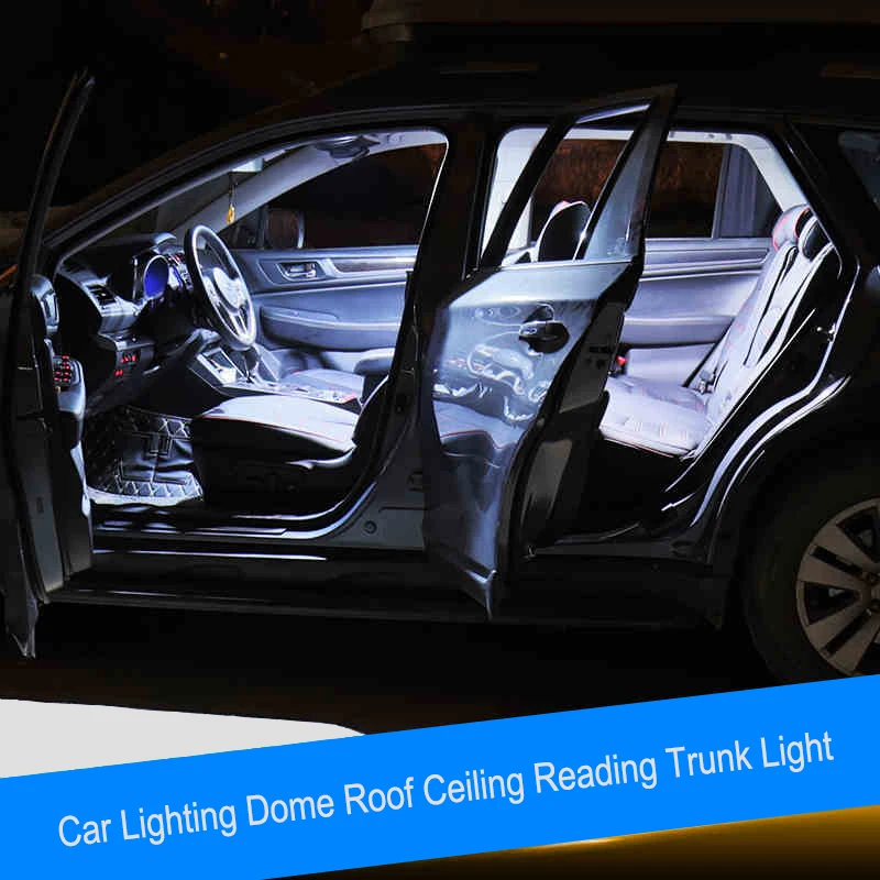 

QHCP освещение для автомобиля, верхняя крыша, лампа для чтения внутреннего интерьера