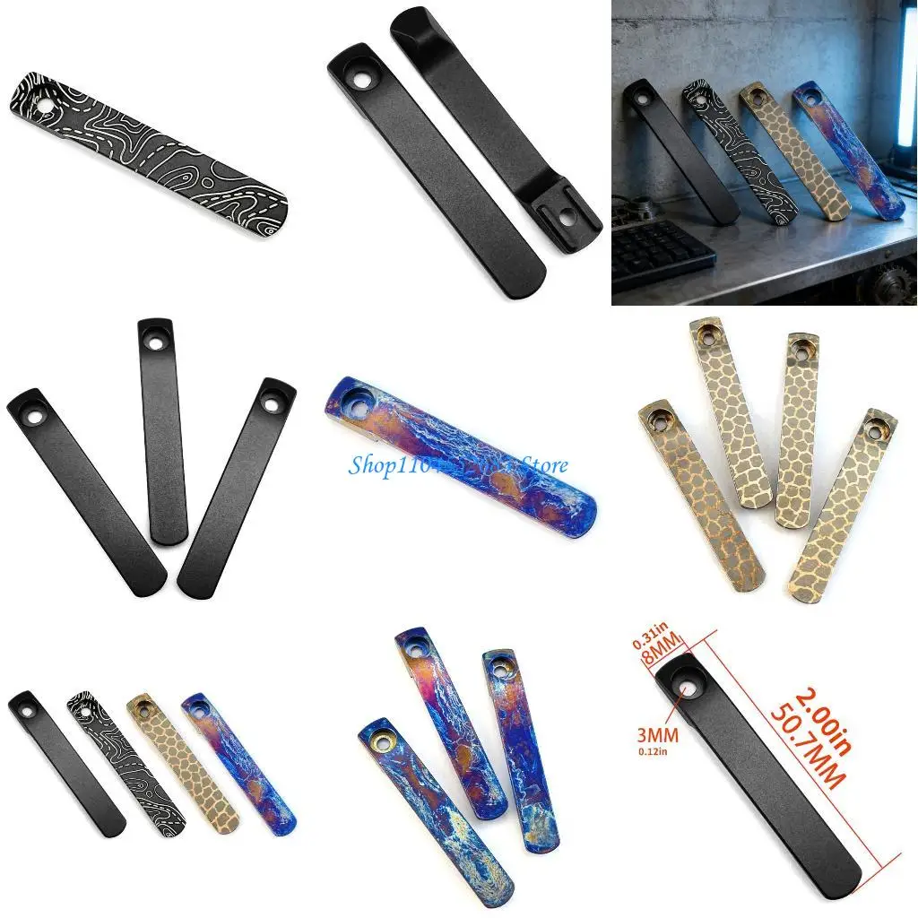 

Y6GD Lightweight Metal Back Clip Easy Attach For Outdoor Activity Multiple Color