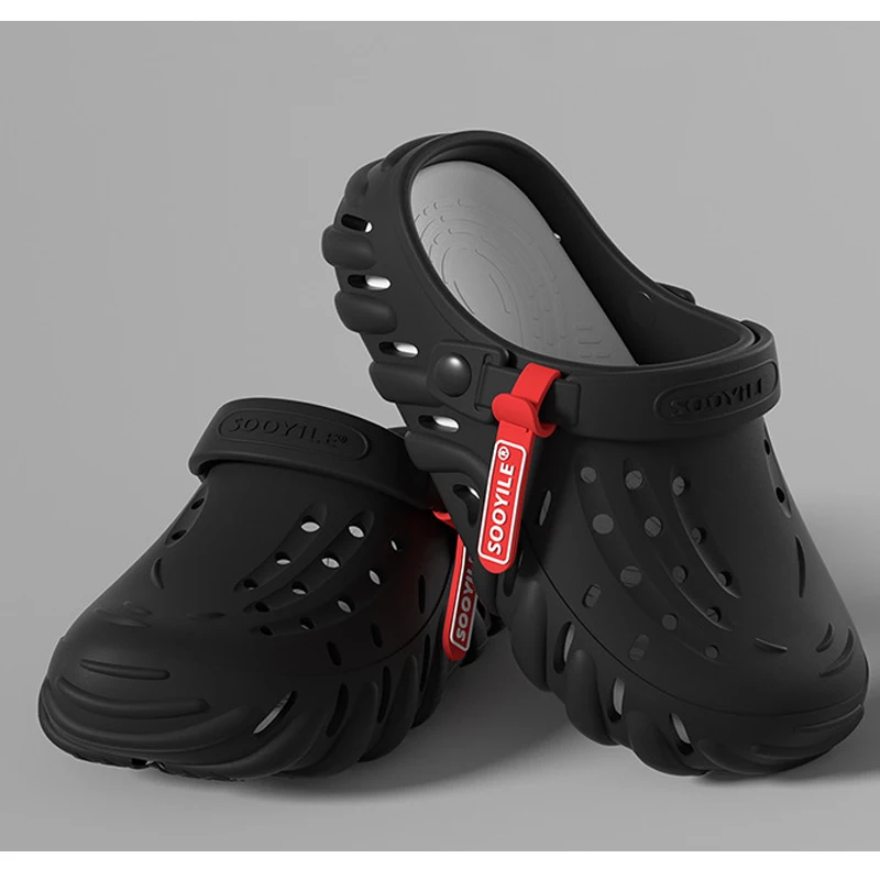 Men Slipper Clog EVA Flip Flop Non Slip Clapper Cloud Sandals Slides Outdoor Summer Sports Garden Home House Shoe Beach Platform