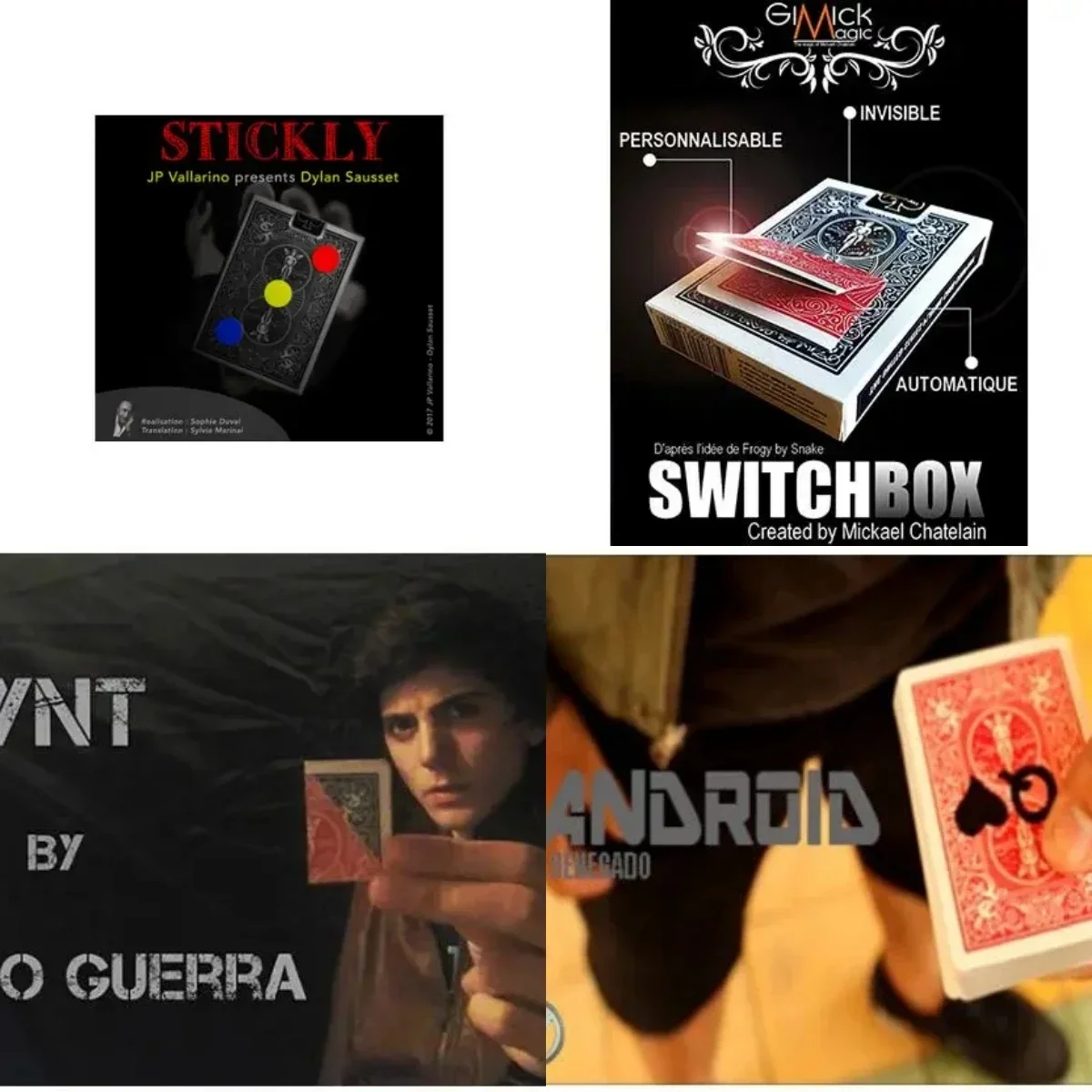 Stickly by Jean Peire Vallarino，Switchbox  Mickael Chatelain，Synt   Tiago Guerra video，T11 Android   Arnel Renegado - Magic