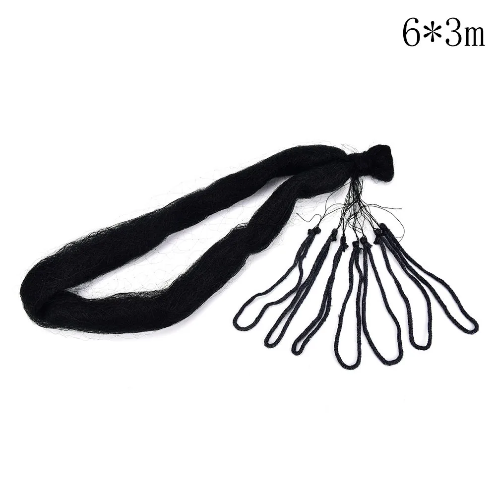 Cuttable Insect Screen Knotted Mist Net Nylon Monofilament 6x3M 15mm Hole Orchard Garden Anti Bird Net Plant Protection Mesh
