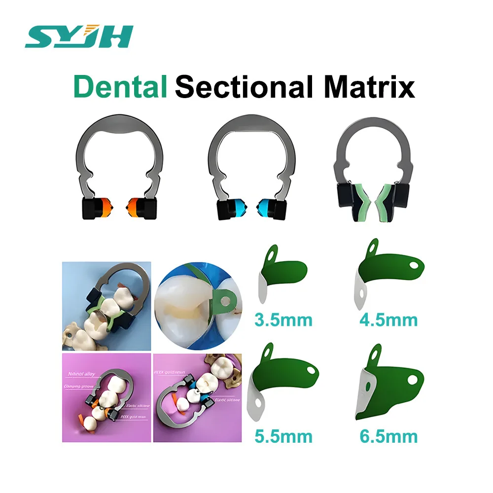 

Dental Deciduous ro Low-Crown Teeth Section Forming Piece Clamping Tooth Correction Material Watercress Molding