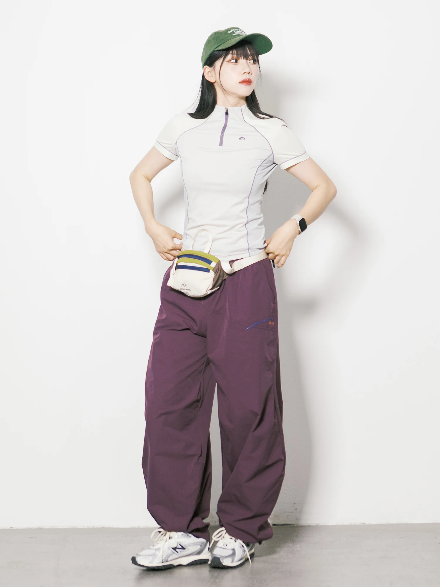 Outdoor Windproof Quick Dry Wide Leg Work Trousers Unisex Breathable Waterproof Functional Loose Workwear Polyester Fiber
