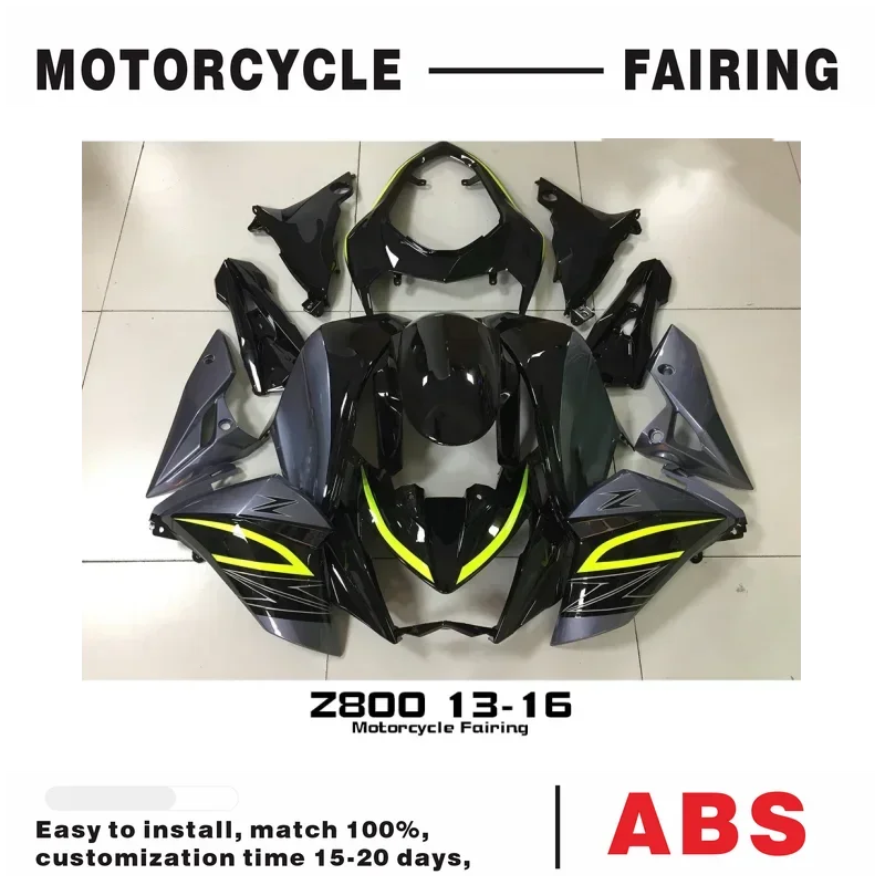 

Kit For Z800 13-16 2013 2014 2015 2016 Green lines Bodywork High Quality ABS Injection Plastics Fairings