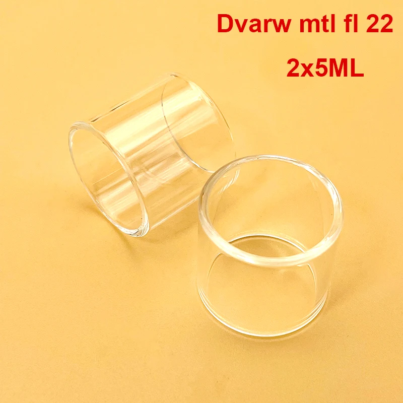 أنبوب زجاجي زجاج شفاف 2 مللي/3.5 مللي/5 مللي/6 مللي استبدال الزجاج المستقيم ل Dvarw MTL FL/CL 22 مللي متر/24 مللي متر Vape اكسسوارات #5